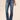 stretch Blue wash absolution itty bitty boot leg stretch denim bootcut jeans