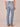 "Ab"solution Light Blue Denim High Rise Distressed Itty Bitty Boot Jeans