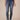 Modern Absolution High Rise Ankle Length Luxe Blue Stretch Denim Distressed Skinny Jeans