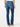"Ab"solution Blue Denim Embroidered Back Pocket Itty Bitty Boot Jeans