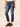 "Ab"solution High Rise Distressed Vintage Blue Stretch Denim Skinny Jeans