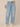 Light Blue Artisanal Denim Absolution Skyrise Studded Seaming V-Yoke Relaxed Barrel Leg Jean