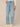 Light Blue Artisanal Denim Absolution Skyrise Studded Seaming V-Yoke Relaxed Barrel Leg Jean