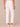 Optic White Absolution High Rise Embroidered Cascading D Back Pocket Clean Finish Fray Hem Slim Straight Pant