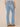 Powder Blue Artisanal Absolution Skyrise Sailor Button Double Side Seam Itty Bitty More Bootcut Jean