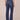 Blue Denim Absolution High Rise Rhinestone Embroidered Cascading D Back Pocket Itty Bitty Boot Jean