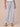 Light Blue Artisanal Denim Absolution High Rise Side Entry Pocket Acid Wash Roll Cuff Hem Boyfriend Jeans