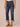 Indigo Denim Absolution High Rise Embroidered Cascading D Pocket Split Fray Cuff Boyfriend Jean