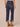 Indigo Denim Absolution High Rise Embroidered Cascading D Pocket Split Fray Cuff Boyfriend Jean