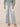 Light Blue Denim Absolution High Rise Distress Fading Whiskering Detail Wide Leg Jean
