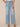 Light Blue Artisanal Denim Absolution High Rise Faded Wide Leg Jean