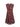 Dew Berry Multi Double Flounce Extended Cap Sleeve V-Notch Neck Side Entry Pockets Tiered Midi Hem Abstract Leaf Print Woven Dress
