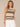 Natrual Black Multi Sleeveless Round Neck Open Work Scallop Hem Wavy Stripe Stitch Sweater Tank Top