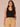 Black Sleeveless Notched Scoop Neck Side Slit Hem Petite Knit Tank Top