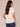 Pale Peach Multi Short Sleeve Marble Print Scoop Neck Twist Hem Petite Knit Top