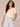 Buttercream Off White Short Seaming Sleeve Embroidered Graphic Pocket Scoop Neck Knit Boyfriend Tee Shirt Petite Knit Top