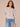 Heather Grey Multi Three Quarter Drop Shoulder Banded Sleeve Embroidered Fruit Design Scoop Neck Banded Hem Petite Knit Sweatshirt