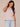 Off White Winter Melon Short Sleeve Crew Neck Pleated Stripe Print Petite Knit Top