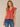 Cashmere Rose Flutter Puff Cap Sleeve Scallop Lined V-Neck Die Cut Embroidered Bodice Back Pleat Peplum Hem Mised Media Petite Knit Top