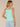 Light Turquoise Sleeveless Embroidered V-Neck Crochet Knit Tank Top