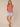 Cashmere Rose Flutter Cap Sleeve Round Split Neck Mixed Media Knit Top
