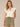 Off White Flutter Cap Sleeve Round Split Neck Mixed Media Knit Top