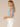 Light Blue White Gradient Flutter Cap Sleeve Button Down Collared V-Neck Petite Woven Shirt