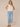 Off White Stripe Multi Roll Cuff Cap Sleeve Button Down Collar Neck Spliced Stripe Metallic Seaming Bubble Hem Petite Woven Top