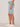 Powder Blue Artisanal Denim Absolution High Rise Coin Pocket Cuffed Hem Repreve Bermuda Short
