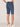 Indigo Denim Absolution High Rise Coin Pocket Cuffed Hem Repreve Bermuda Petite Short