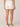 Blanched Almond Denim Absolution High Rise Double Front Pocket Contrast Seam Hammer Loop V-Yoke Petite Carpenter Short