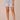 Light Blue Artisanal Denim Absolution High Rise Roll Cuff Spade Back Pocket Distress Whiskering Short
