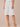 Powder Blue Denim Absolution High Rise Striped Porkchop Pocket Seaming Relaxed Bermuda Short