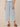 Light Blue Denim Absolution Skyrise Cropped Tulip Hem Curved Pocket Wide Leg Jean