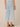 Light Blue Denim Absolution Skyrise Cropped Tulip Hem Curved Pocket Wide Leg Jean
