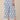 Blue Stone Multi Skyrise Elastic Pull-On Waist Pleated Abstract Print Cropped Hem Wide Glider Pant