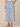 Blue Stone Multi Skyrise Elastic Pull-On Waist Pleated Abstract Print Cropped Hem Wide Glider Pant