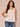 Off White Buttercream Multi Sleeveless Wide Straps Embroidered Front Square Ruched Neck Scallop Hem Petite Woven Tank Top