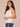 Off White Buttercream Multi Sleeveless Wide Straps Embroidered Front Square Ruched Neck Scallop Hem Petite Woven Tank Top