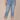 Light Blue Artisanal Denim Absolution High Rise Cropped Scallop Embroidered Die Cut Hem Repreve Itty Bitty Flare Plus Size Jean 