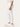 "Ab"solution High Rise White Denim Ankle Length Jeans